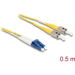 Delock Cable Optical Fibre LC > ST Singlemode OS2 2 m