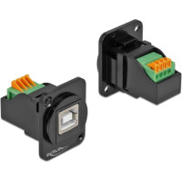 Delock D-Type Module USB 2.0 Type-B female to terminal block