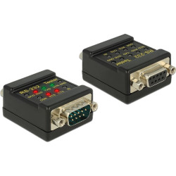 Delock RS-232 Tester DB9 female > DB9 male