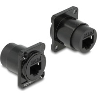 Delock D-Type Module RJ45 Cat.6A female to female