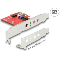 Delock PCI Express Card > 1 x internal M.2 Key E - Low Profile Form Factor