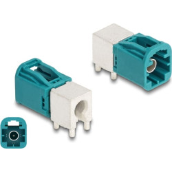 Delock Mini FAKRA plug single angled A-Type PCB
