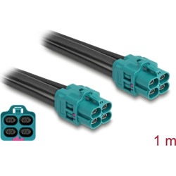 Delock Cable HDMTD Z quad jack to HDMTD Z quad jack 1 m