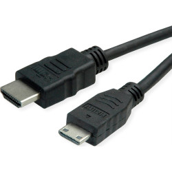 Roline Green HDMI High Speed Cable + Ethernet, A - C, M/M, 2 m