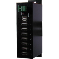 Exsys EX-1177HMVS 7 Port USB 2.0 HUB mit 350W Surge Protection Metallgehäuse