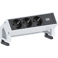 Bachmann DESK2 3xCEE7/3 power 0.2m, GST18 incl. 375,000 RAL9010, white