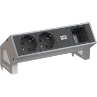 Bachmann DESK2 2x earthing contact 1x ABD GST18 Inox
