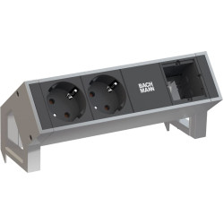 Bachmann DESK2 2x earthing contact 1x ABD GST18 Inox
