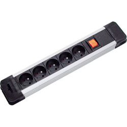 Bachmann Mehrfachsteckdose, 5x 2P+T, UTE, 2 m
