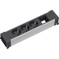 Bachmann CONFERENCE TOP FRAME Medium insert 3x earthing contact 1x ABD