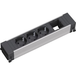 Bachmann CONFERENCE TOP FRAME Medium insert 3x earthing contact 1x ABD