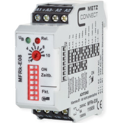 Metz Connect MFRk-E08 230 V AC, 24 V AC/DC Zeitrelais