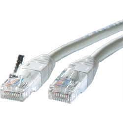 ROLINE UTP Patch Cord Cat.5e, grey, 10.0 m