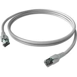 Easylan FlexBoot Patch Cable Cat.6A, S/FTP, grey, 5 m