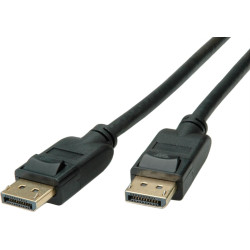 Roline Green DisplayPort Cable, v1.4, DP-DP, M/M, black, 2 m