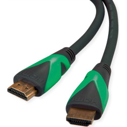 Roline Green ATC HDMI 8K (7680 x 4320) Ultra HD Cable + Ethernet, M/M, black, 2 m