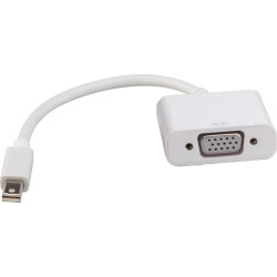Roline Mini DisplayPort-VGA Adapter, Mini DP M - VGA F, white