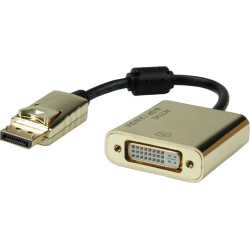 Roline GOLD 4K2K DisplayPort-DVI Adapter, DP M - DVI F