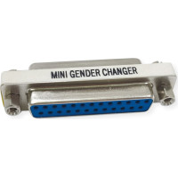 Value Mini Gender Changer, 25-pin F - F