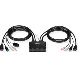 Trendnet KVM Switch Kit 2-port 4K DisplayPort