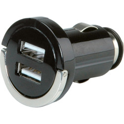 Value USB Car Charger, 2 Port, 10W