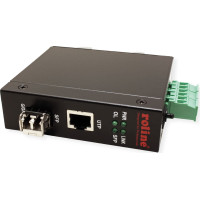 Roline Industrial Converter RJ-45, Fiber Optic 1000SX/LC
