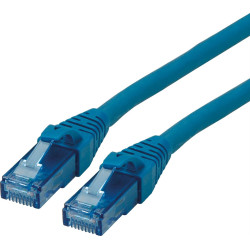 Roline UTP Patch Cord Cat.6A, Component Level, LSOH, blue, 3 m
