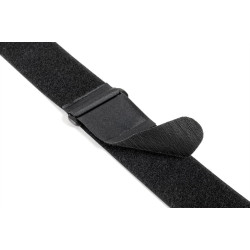 Velcro ® Verstellbarer Tragegurt mit Klettverschluss extrabreit, Haken & Flausch Gurt 50mm x 92cm x 1 Schwarz