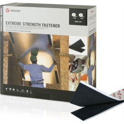 Velcro ® Extreme Strength Fastener 25m Hakenband 25m Flauschband, Haken & Flausch 50mm schwarz