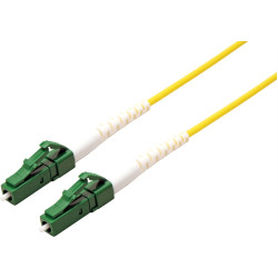 Roline Fibre Optic Jumper Cable 9/125µm, OS2, LC/LC, APC, simplex, LSOH, yellow, 3 m