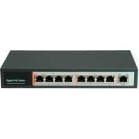 Value PoE Switch, Gigabit Ethernet, 8 Ports