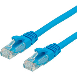 Value UTP Patch Cord Cat.6A, blue, 0.3 m