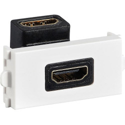 HDMI montāžas modulis, balts, Value
