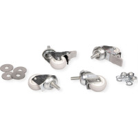 Roline Swivel castors for wall housing, 250kg