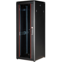 Roline 19-inch Network Cabinet Pro 32 U, 600x600 WxD Glass door black