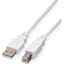 VALUE USB 2.0 Cable, Type A-B 4.5 m