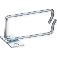 Roline 19" Cable Manager, 40x80mm, metal, Mounting central, cable entry central