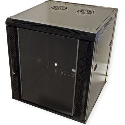 Value 19" Wall Mount Rack 12U, 640x570x600 mm (HxWxD), black