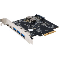 Exsys EX-12006 5 Port USB 3.2 Gen2 PCIe Karte 3x USB-A und 2x USB-C