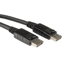 Secomp DisplayPort Cable, DP M - DP M, black, 2 m
