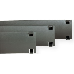 Apranet 19"-Blindplatten zum Einklipsen, Kunststoff 1 HE, 10St., RAL 7016 anthrazit