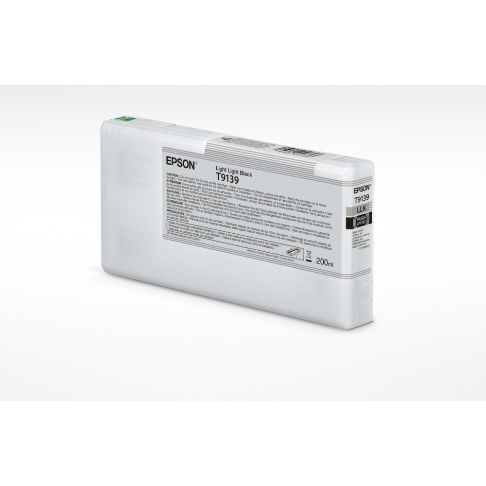 Epson T9139 Light Light Black Ink Cartridge (200ml)