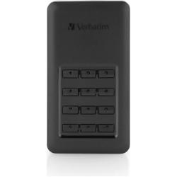 Verbatim SSD 256GB Verbatim Store'n Go 2,5" Secure USB 3.1 schwarz extern retail