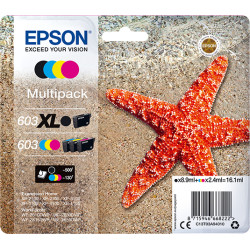 Epson Multipack 4-colours 603 XL Black/Std. CMY