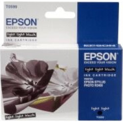Epson Singlepack Light Light Black T0599 Ultra Chrome K3