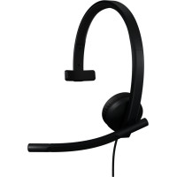 Logitech H570e Headset Wired Head-band Office/Call center USB Type-C Black