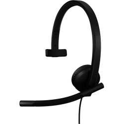 Logitech H570e Headset Wired Head-band Office/Call center USB Type-C Black