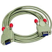 Lindy Null modem cable 9-pin coupling/coupling 5m