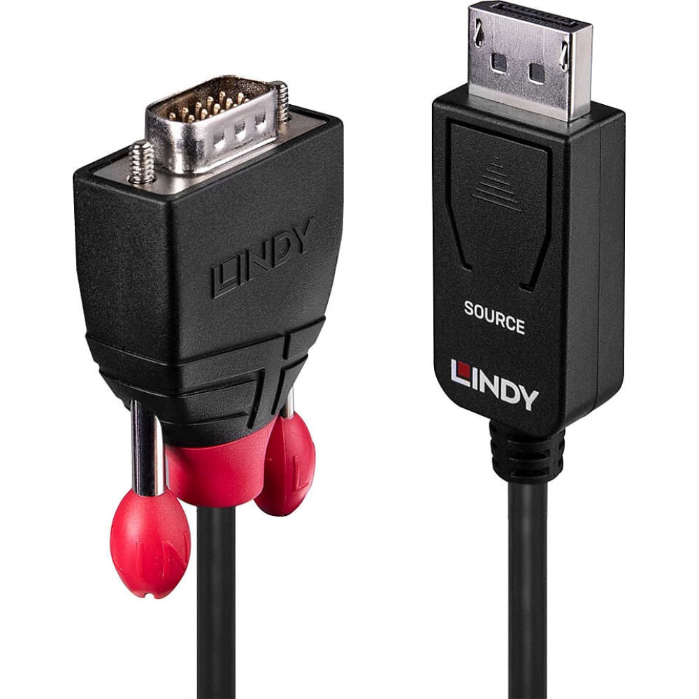 Lindy 2m DisplayPort to VGA Cable