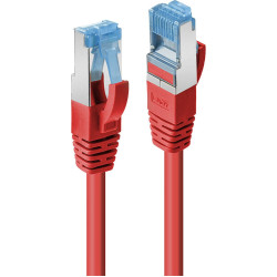 Lindy 0.3m Cat.6A S/FTP LSZH Network Cable, Red